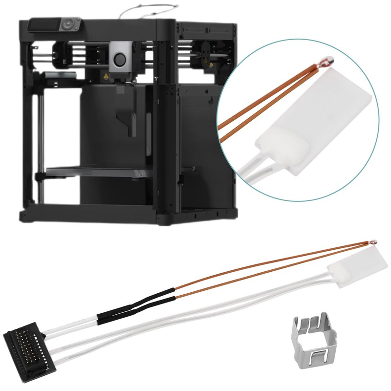 SING F LTD 2 Sets 3D Printer Ceramic Heater Thermistor