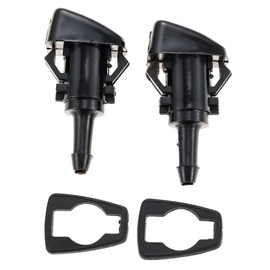 PETCHOR 4805742AC Wiper Washer Sprayer Nozzle Fits for 2009-2024 Dodge RAM 1500-5500, 2PCS Heavy Duty Trucks Windshield Washer Spray Nozzles