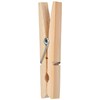 Glorex Wooden Clothes Pegs 72 mm 24St, Natural 21 x