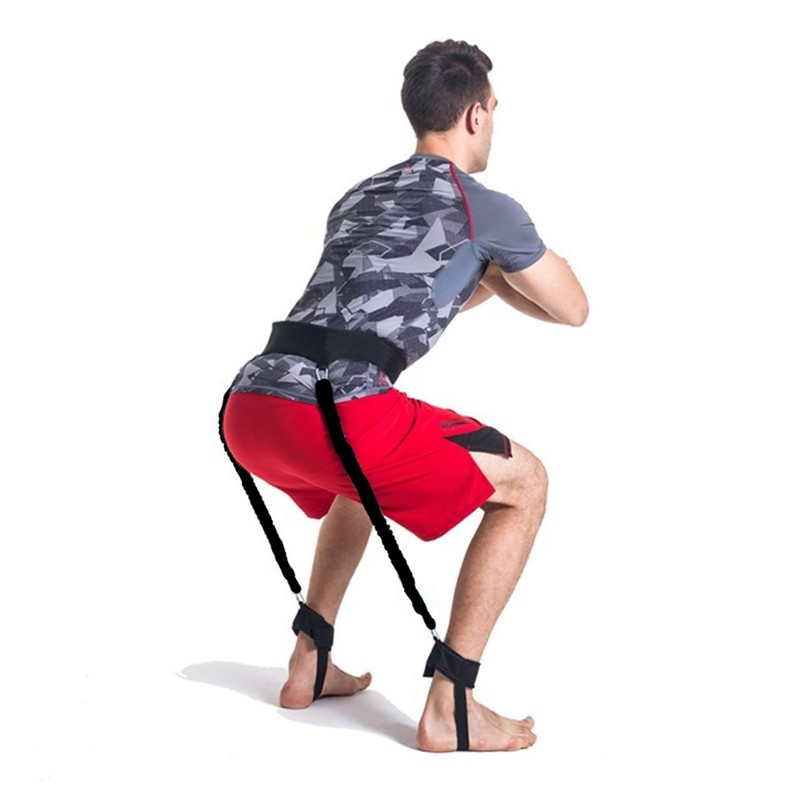GRIRIW Basketball Jump Trainer Resistance Bands for Leg Muscle Strength