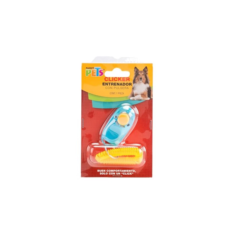 Fancy Pets Clicker con Pulsera de Entrenamiento para Perro