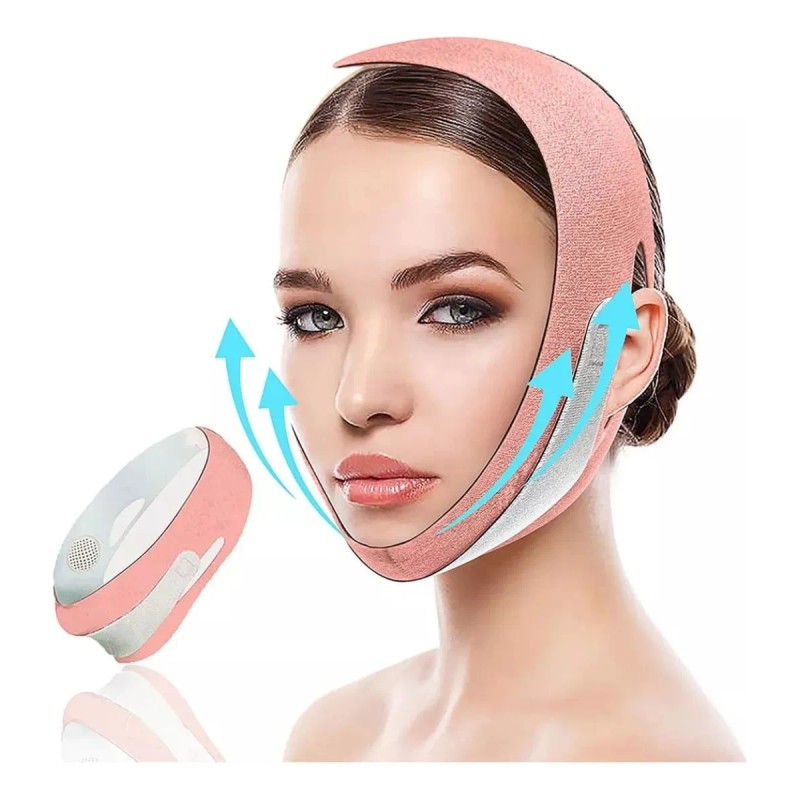 2 Mentonera Faja Forma V Oferta Reduce Arruga Papada Cachete