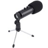 LiebeWH USB Microphone, USB Condenser, Metal Live Microphone for Computer,