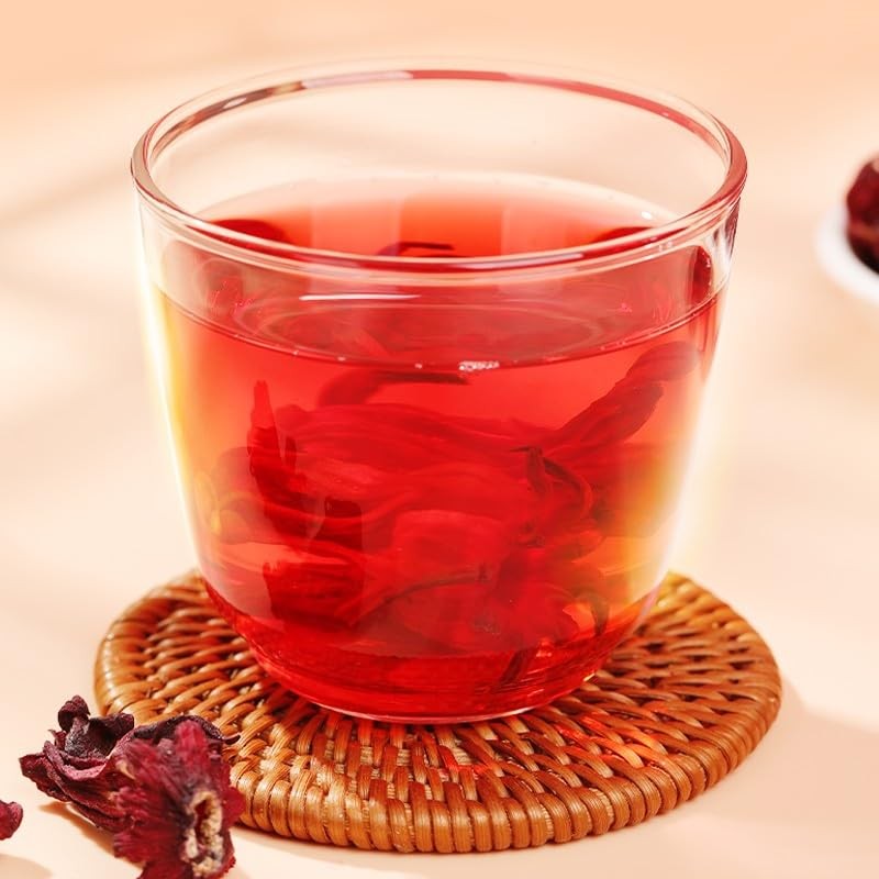 Hibiscus Flower Tea – 洛神花茶 – 100g/3.5oz (50 Pyramid Tea