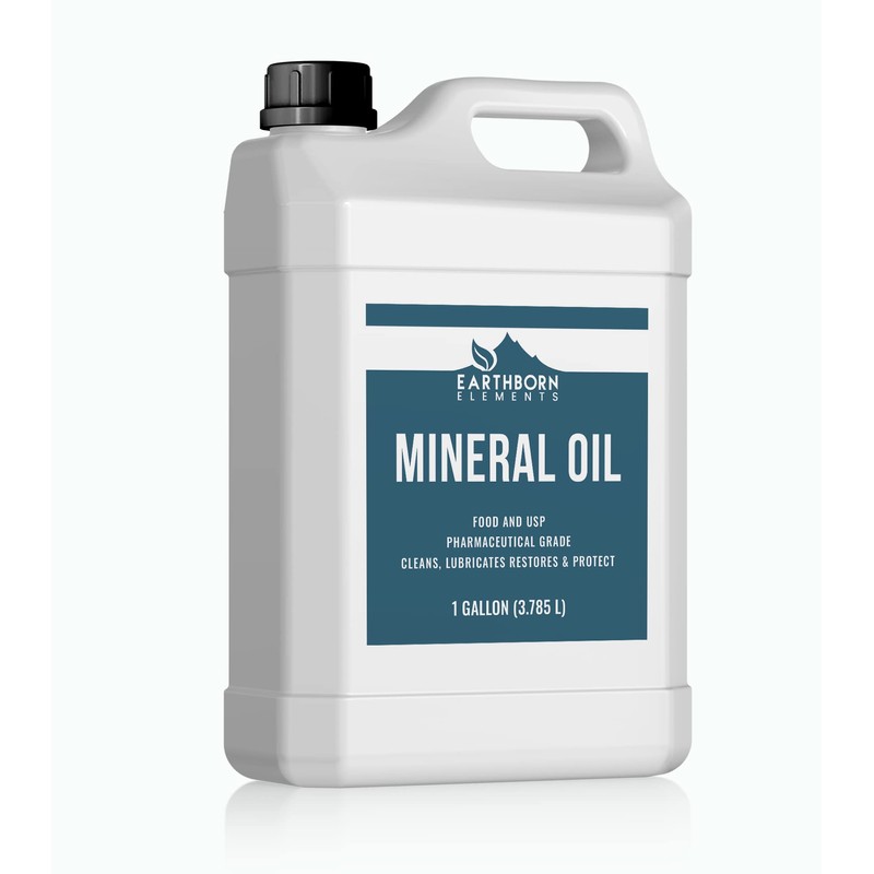 Earthborn Elements Mineral Oil 64 fl oz, Pure & Undiluted,
