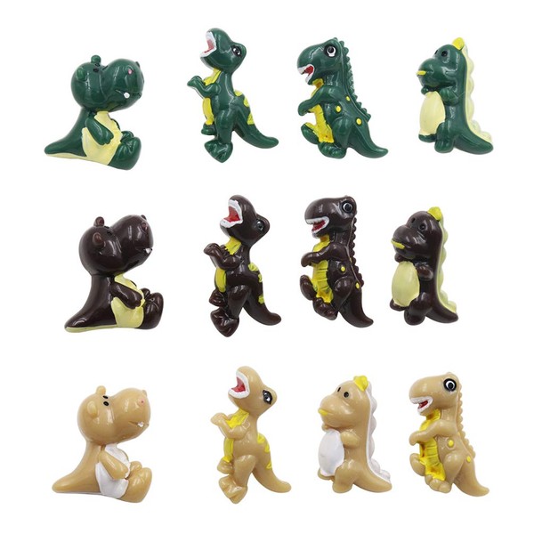 KOTU 24 Pack Decorative Thumbtacks Creative Dinosaur Shape Pushpins Drawing