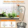 Turchongeco Aquarium Siphon Gravel Cleaner Manual Water Changer Kit, Medium
