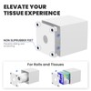 Tissue Box Cover, Square Modern Facial Acrylic Tissue Holder Napkin
