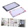 NUOBESTY Pcs Magnetic Romantic Floral Notepads for Fridge Pages Pad