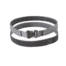 Raine Dual Layer Tactical Belt 1.75" - MOLLE Belt - Duty Belt (Wolf Grey, Large)