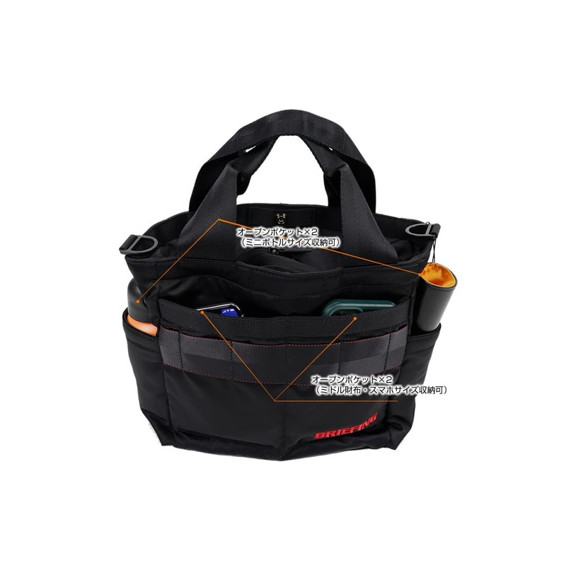 Briefing Tote Bag, Cart Tote, B5 Size, GOLF, Men's, Women's,