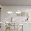 HOREVO Plug-in Pendant Light with Remote Control, Bluetooth Speaker, and