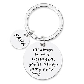 Papa Gifts for Grandpa Grandfather Granddaddy Funny Engraved Keychain for Men Grandpa Gifts from Granddaughter Grandpa Papa Birthday Christmas Gift for Men Grandpa Father's Day Presents