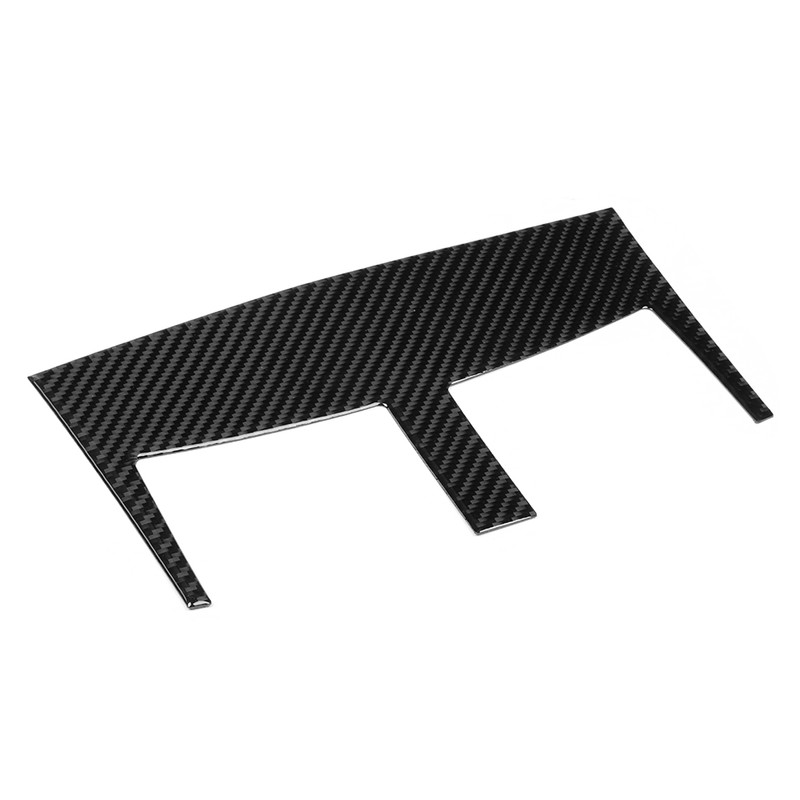 Carbon Fiber Central Control Air Vent Trim Decor Sticker Fits