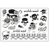 HSC009 114 Temporary Spider Scorpion Ants Bat Skull Tattoos 2