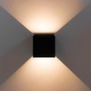 Quickway Imports Modern Wall Sconce LED Waterproof Wall Lamp Aluminum