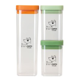 Vigar Pets Club Food Storage Container (Pack of 3)