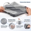 8 Set Compression Packing Cubes for Travel Essentials,Compressible Expandable Packing