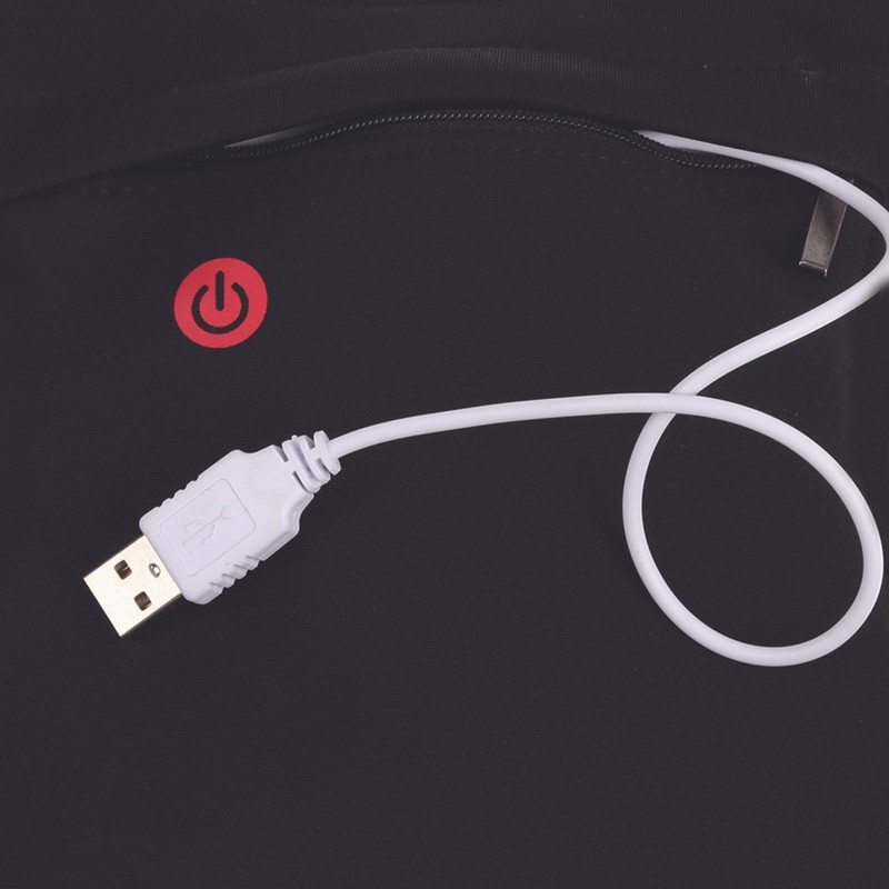 LED Reflective Vest USB Rechargeable Remote Control Turn Signal Light