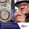 HexSizer Heavy Hex Nut, Bolt & Stud Gauge Tool &