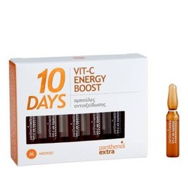 Panthenol Extra 10 Days Vit-C Energy Boost Ampules, 10x2ml