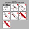HEYNER® Windscreen Wiper Set with Rear Windscreen Wiper Suitable for