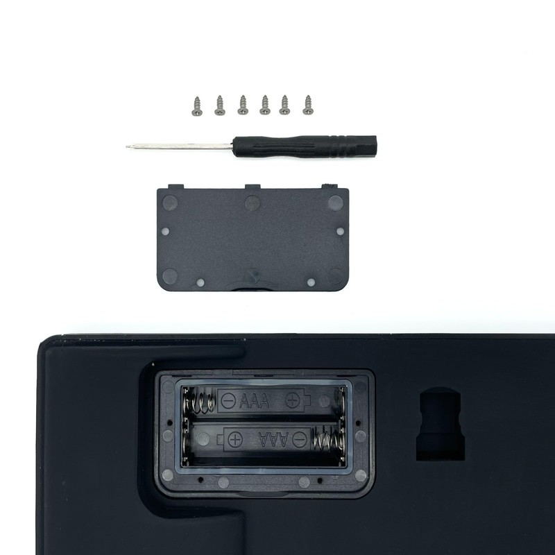 DSI RF Wireless Keyboard with Touchpad IP67 Waterproof Silicone Black