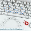 Dmopipp Keyboard Switches, 12PCS Blue Keyboard Clicker Replacement 3 PIN