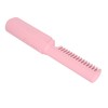 Cordless Hair Straightening Brush Prevent Damage USB Rechargeable Hair Straightener