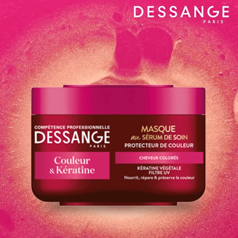 Colour & Keratin Dessange Mask with Serum Care Colour &