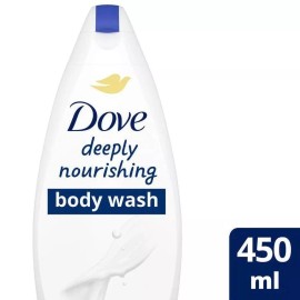 Dove Deeply Nourishing Body Wash 15.2 oz 450ml - Hydrating & Gentle Pack Of 1