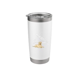 Pilates Labrador Retriever dog Reformer Pilates Stainless Steel Insulated Tumbler