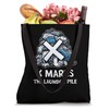 X Marks The Laundry Pile Funny Treasure Hunting Tote Bag