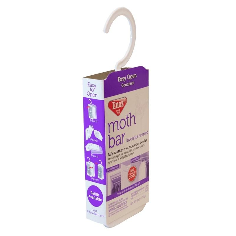 Moth Bar Lavender Scented - 6 oz (Pack of 6)