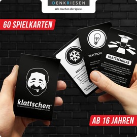 Denkriesen – klattschen® Tippsy – Drinking Game – The Iconic Drinking Game – Party Game – Card Game – Perfect for Stag Party