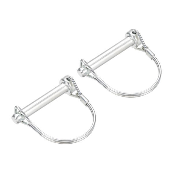sourcing map 2Pcs 5/16" Dia Trailer Coupler Pin, 1-3/4" Long
