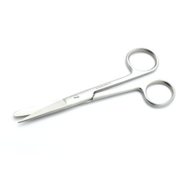 Comdent Bandage Dressing Scissors 14cm for Home Office Nursing Vet Multi Use DIY (Blunt/Sharp - Straight)