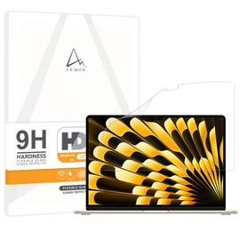 ARMOR MacBook Air 15" (M2 / M3 / M4) Flexible Glass Screen Protector, 9H with HD