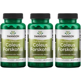 Swanson Full Spectrum Coleus Forskohlii 400 Milligrams 60 Capsules