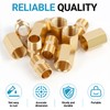 12 pieces 1/4 inch to 1/4 inch internal and external
