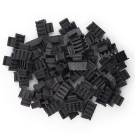 10GTEK QSFP Dust Cover, Anti-Dust Cap for QSFP Port, Fiber Optic Dust Caps, Port Protector for Switch/Network Cards/Router/Media Converters, PVC, Pack of 50