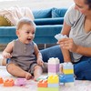 INFANTINO Super Soft Building Blocks, Easy-to-Hold for Babies & Toddlers,