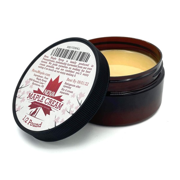Nova Maple Cream - Pure Grade-A Maple Cream Butter Spread