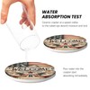 America Flag USA Flag Absorbent Car Coasters 2 Pack for