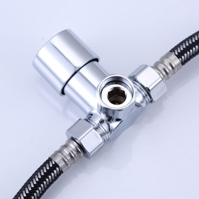 Brass Hot Cold Water Mixing Valve, G1/2 Faucet Temperature Mixer