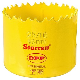 Starrett DH0256 59mm 2.5/16-inch HSS Bi-Metal Dual Pitch Professional Hole Saw
