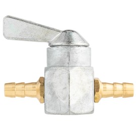 Kijima 105-2111 Gas Cock for Hose Inner Diameter 0.2 inches (6 mm)