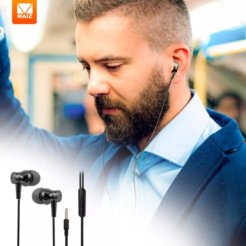 Maíz Audifonos Manos Libres Alambricos Jack 3.5mm In-ear Pc