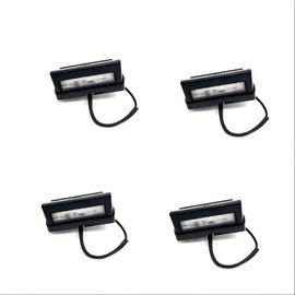 SHINEYU 4 Pack 12V 6-SMD LED License Plate Lamp Taillight for Truck SUV Trailer Van, Step Courtesy Lights, Dome/Cargo Lights