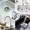 Kitchen Sink Drain Strainer 6 Pack Stainless Steel Sink Stopper,